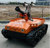 防爆消防滅火偵察機器人 （中型，第10代，360度云臺版本）