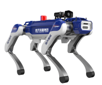 治安巡邏四足機(jī)器狗 （40kg超級大狗，第7代，集成一體式遙控器+對講照明+警示燈+自主跟隨）